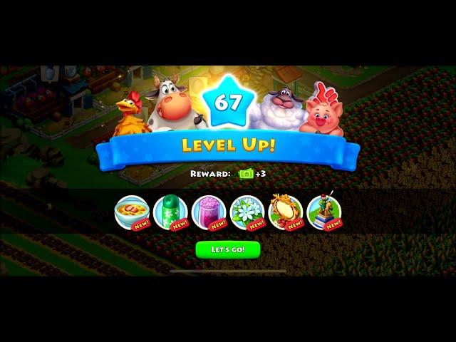 TOWNSHIP Gameplay  Level  67 # 1