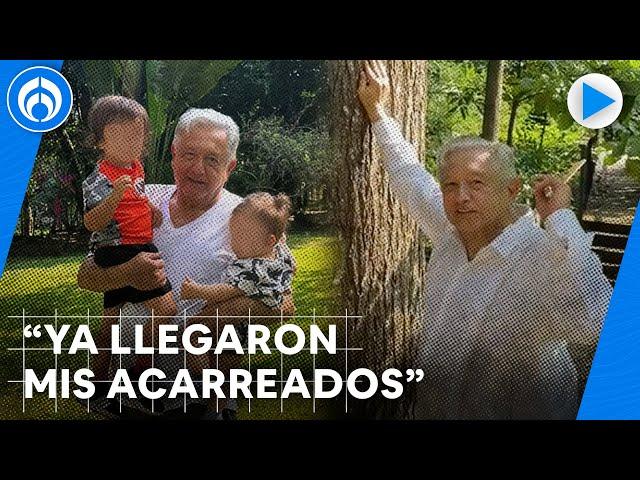 López Obrador cumple años y lo festeja con su familia en Palenque: "Gracias por las bendiciones"