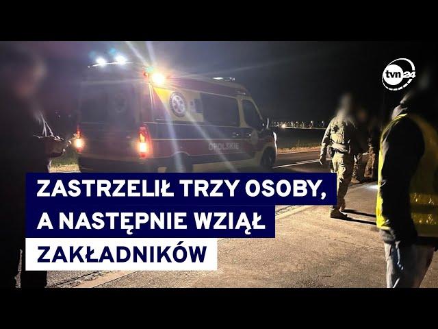 Rodzinna tragedia w Namysłowie. Zastrzelił trzy osoby i zabarykadował się z dziećmi i ich mamą