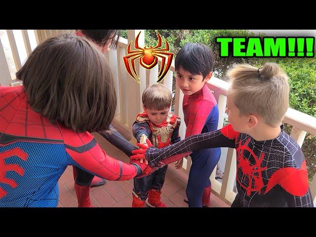 Spider-Man Movie. SPIDER-TEAM. Spider-Man travels through the Spider-verse