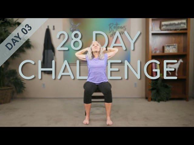 Chair Yoga - Day 3 - 21 Minutes Seated