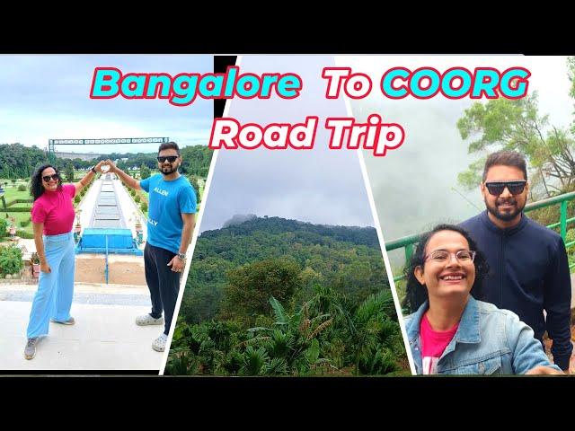 Bangalore to COORG via Mysore | Road Trip | Brindavan Garden | KRS Dam | Bendheka Resort | Itinerary