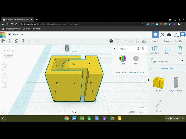 Create Flexi 3D Objects in Tinkercad