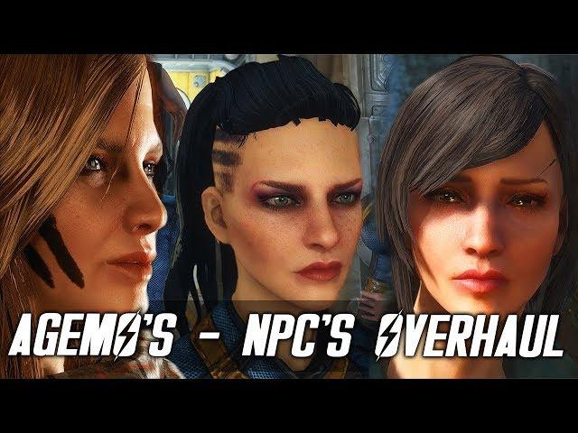 Fallout 4 - AGEMO'S NPCS - NPC Overhaul - Fallout Beauty Edition