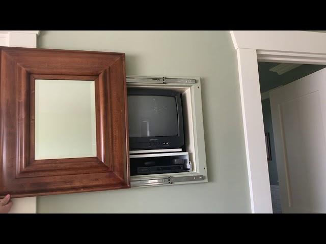 Hidden television