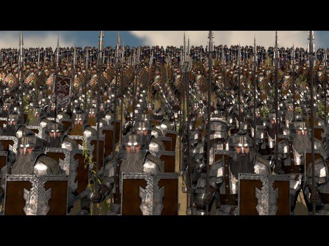 The Great Battle of Dale | Historic Lord Of The Rings Cinematic Battle | 10,000 Units