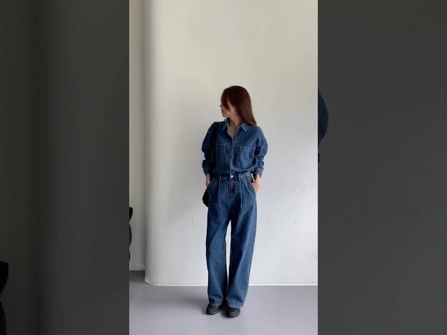 자체제작 가을 청청 코디추천  #청청패션 #데님 #데님코디 #쇼핑몰추천 #가을신상 #룩북