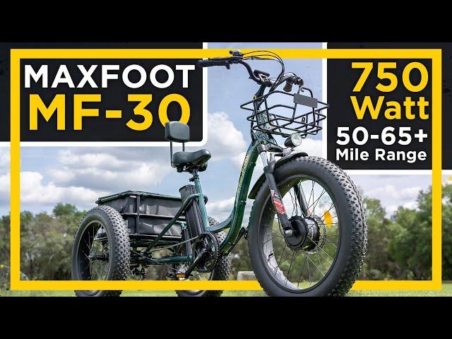 Maxfoot MF-30 review: $2,599 Three-wheeled Dream Machine - This Electric Trike Is Super Groovy