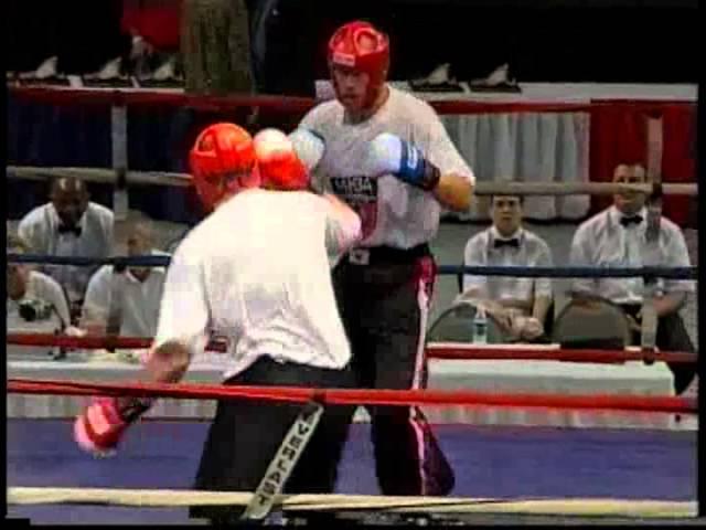 Alan Speirs Wales vs Rainer Gerdenitsch Austria 2003 IAKSA World Kickboxing Championships