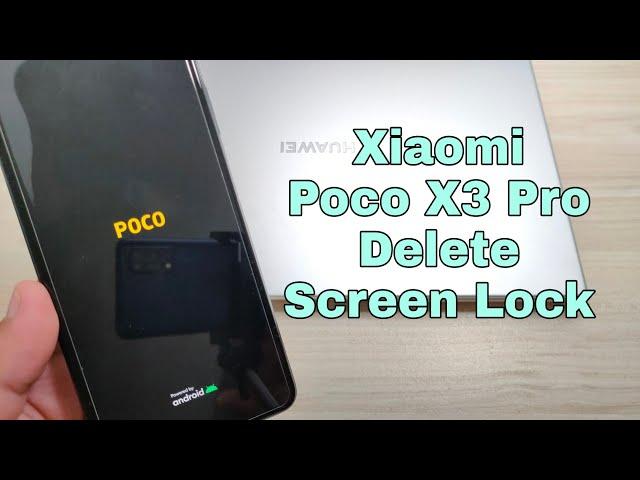 Factory reset Xiaomi Poco X3 Pro (M2102J20SG). Delete pin, pattern, password lock.