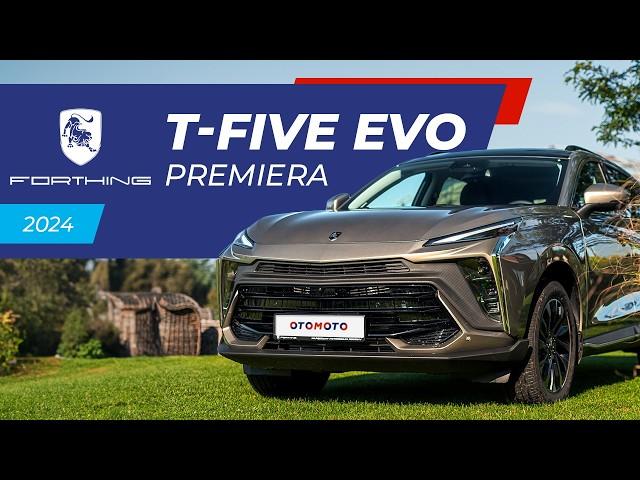 Forthing T-FIVE EVO 2024 to chińskie Lambo z silnikiem z 1.5 | Premiera OTOMOTO News