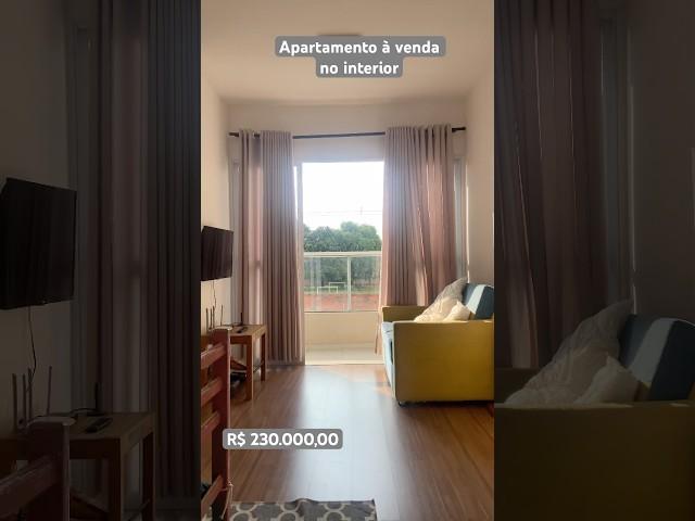 Apartamento à venda no interior de São Paulo / Tatuí / Documentação OK / 2 dormitórios/ R$ 230Mil