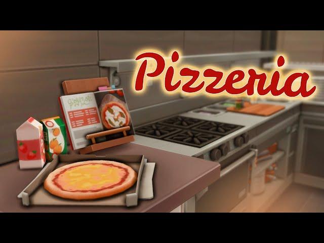 Пиццерия + КОНКУРС | Pizzeria | SpeedBuild No CC | The Sims 4 | Симс 4