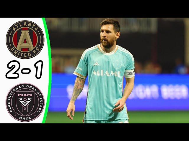 Atlanta United - Inter Miami 2:1 - All Goals & Highlights