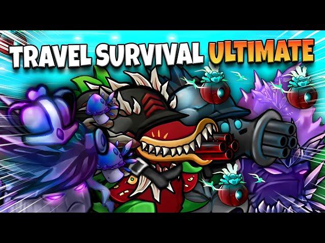 Plants vs Zombies RH FUSION - TRAVEL SURVIVAL ULTIMATE PLANTS MAX HARD