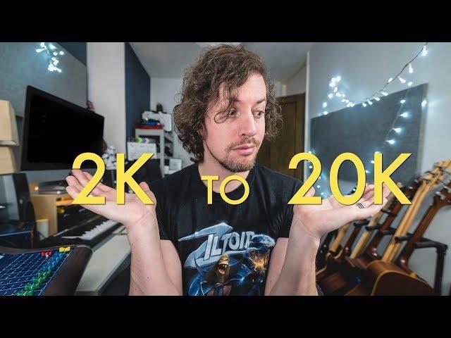 How I Went From 2K To 20K Subs In One Year | Channel Secrets