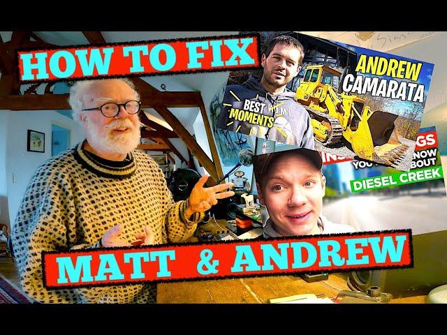 How Matt from Diesel Creek and Andrew Camarata can fix their YouTube films