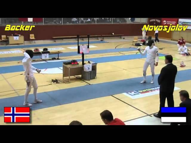 Backer (NOR) vs Novosjolov (EST), Sept 11, 2010