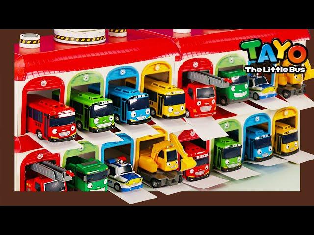 Monster Police Compilation | Ten In The Garage | Tayo the Little Bus