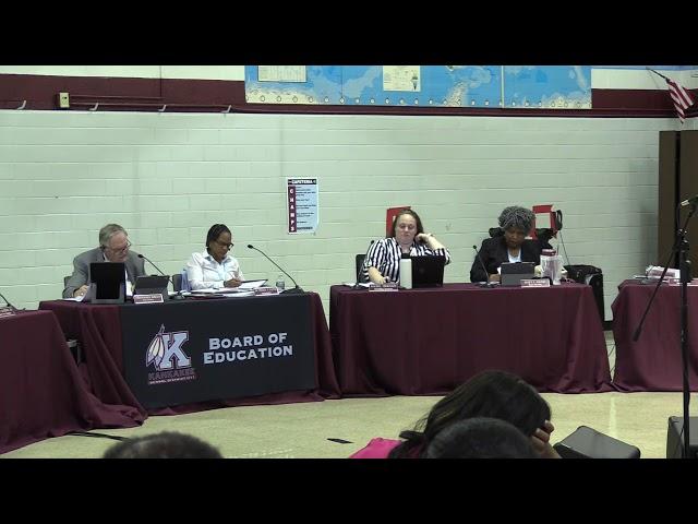 Kankakee School District 111 Board Meeting 9/9/24