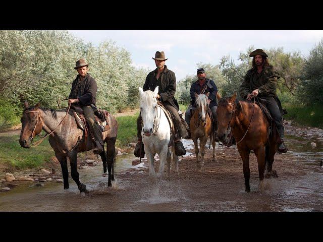 The Mysterious Rider Who Left Towns in Terror | Action Western | Ideal for an Evening Watch!