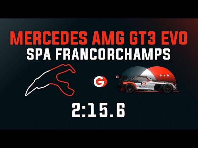 Spa 2:15.3 - Mercedes AMG GT3 EVO - GO Setups | ACC 1.9.4