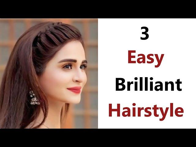 3 Easy Brilliant  Hairstyle - Easy hairstyle for girls | simple hairstyle | hairstyles