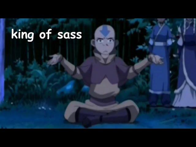 why does no one talk about sassy aang?? (compilation)