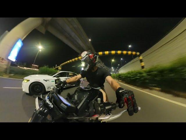 Night Ride Kawasaki Z900 vs BMW M4️| Full Adrenaline Rush 