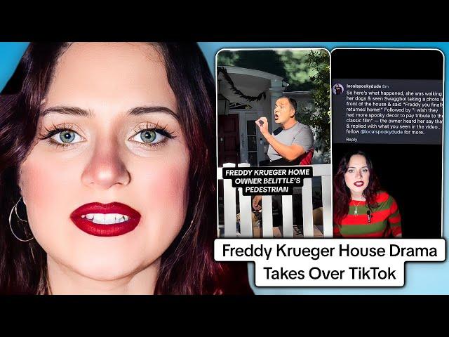 This TikTok Neighbour Drama Is Beyond Wild (Freddy Krueger House)