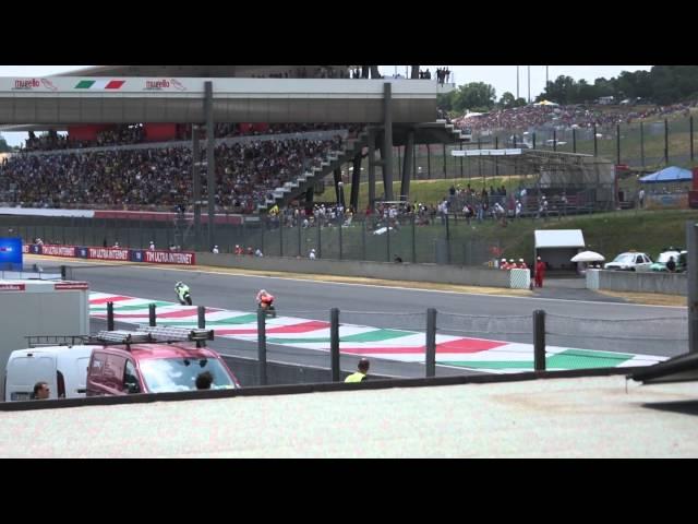 MotoGP class, on the Start-Finish Lane
