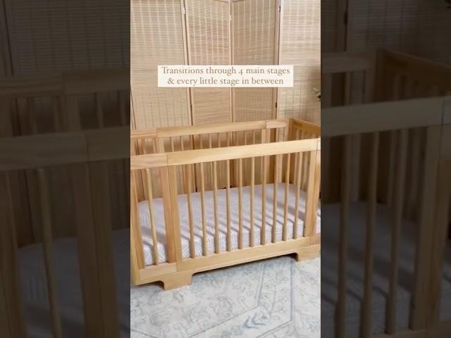 It’s almost here! Our Yuzu All-Stages 8-in-1 Convertible Crib meets you where you’re at #babyletto