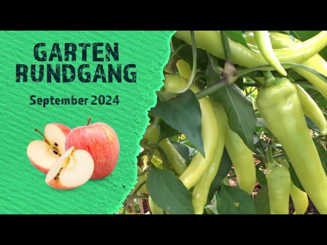 Gartenrundgang im September 2024