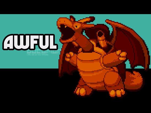 Pokemon Awful - GBA ROM Hack has fun fakemon, play as Bug Catcher, up to hall of fame, fairy type