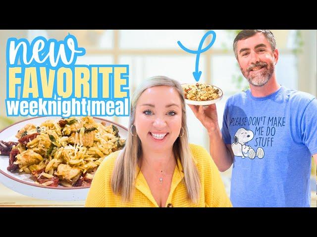 NEW FAVORITE WEEKNIGHT MEAL | EASY AND DELICIOUS ONE DISH DINNER | SPEND THE DAY WITH US