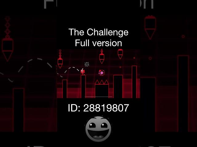 The challenge full in gd  #geometrydash #fypシ゚viral #fyp #gd #gaming #robtopgames #viral #nice