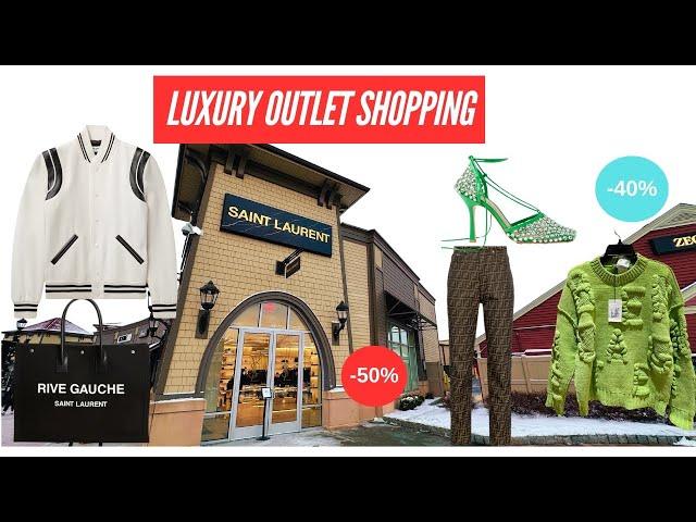 LUXURY SHOPPING OUTLET Vlog Woodbury Commons:  YSL, Fendi, Tom Ford, Bottega Veneta VLOGMAS