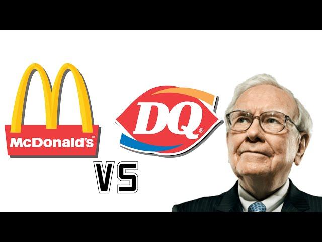 Warren Buffett on McDonalds  vs. Dairy Queen  (1998)