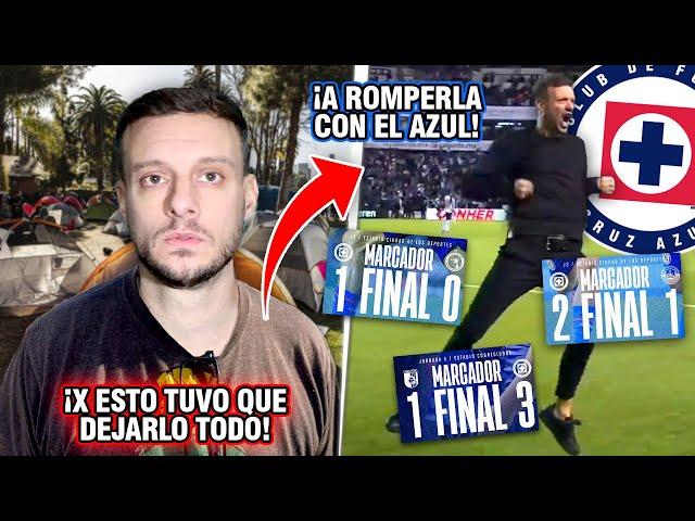 ¿DE DÓNDE SALIÓ MARTÍN ANSELMI y cómo le hizo para que CRUZ AZUL ESTÉ SALIENDO del HOYO?