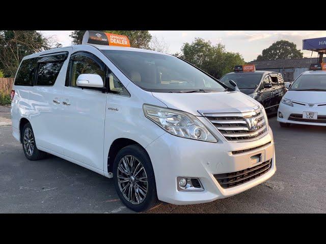 Toyota ALPHARD Hybrid 2012 Double Sunroof 2.4 litter 4WD ULEZ Free 7 Seater MPV Parking Sensors