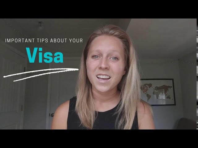 GVSU Study Abroad Pre Departure: Visa