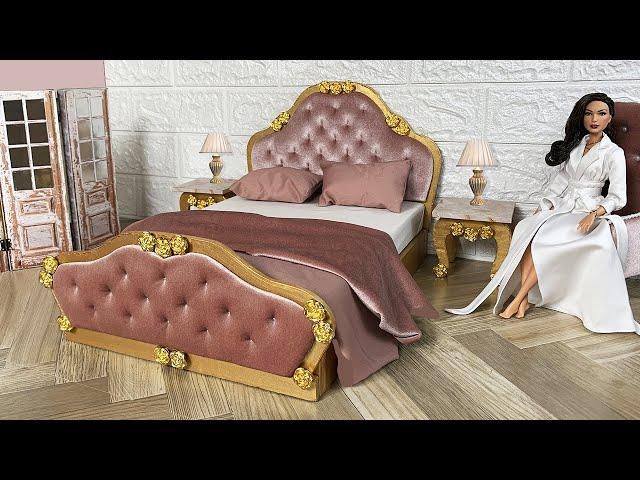 DIY Barbie Royal Princess Bedroom