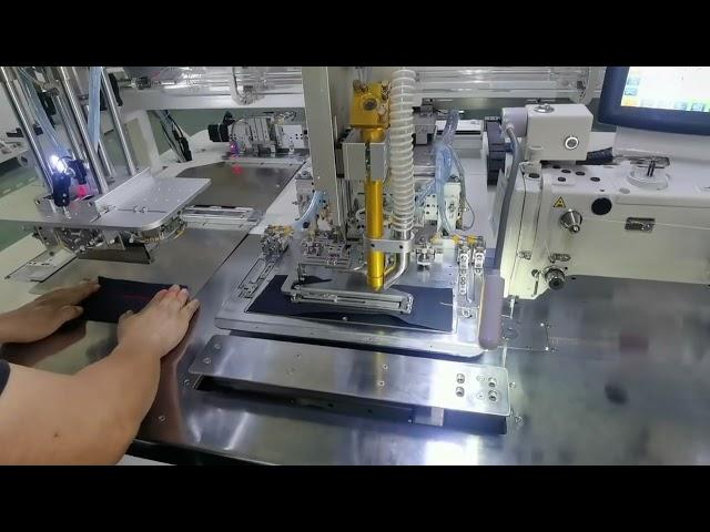 VT LPW B311 Automatic Pocket Welting with Laser and Zipper Attach Function