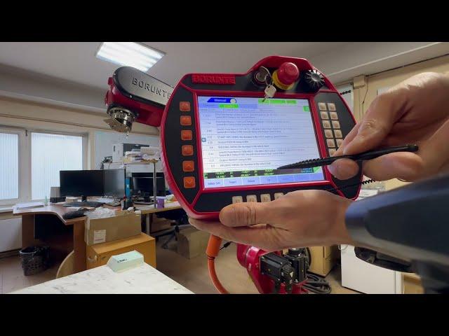 1. Home Position робота Borunte Robot