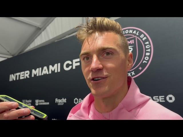 MESSI & Inter Miami: Julian Gressel talks MESSI'S HAT-TRICK after win vs. New England