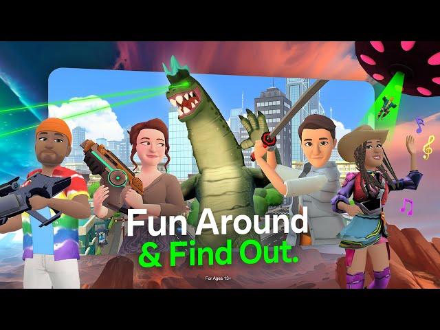 Fun Around & Find Out | 🪩 ️ Launch | Meta Horizon Worlds