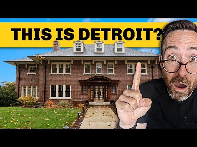 The BEST neighborhoods in Detroit Michigan