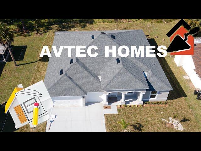 Avtec Homes New Build, Palm Bay FL New Home Tour