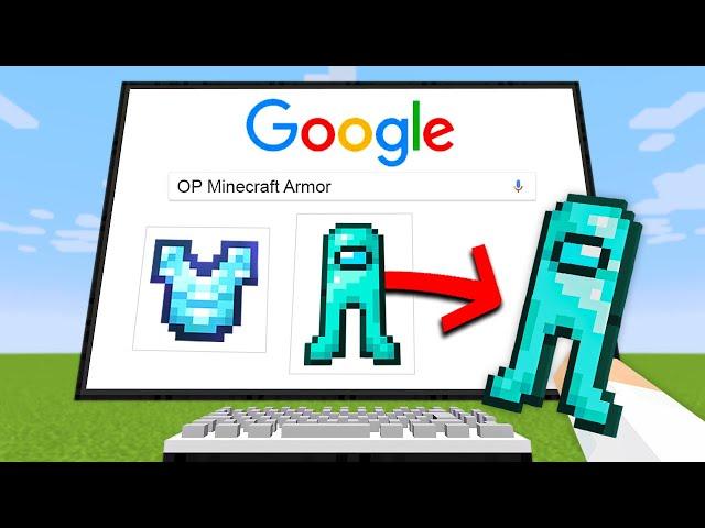 Minecraft But Anything I Google, I Get...