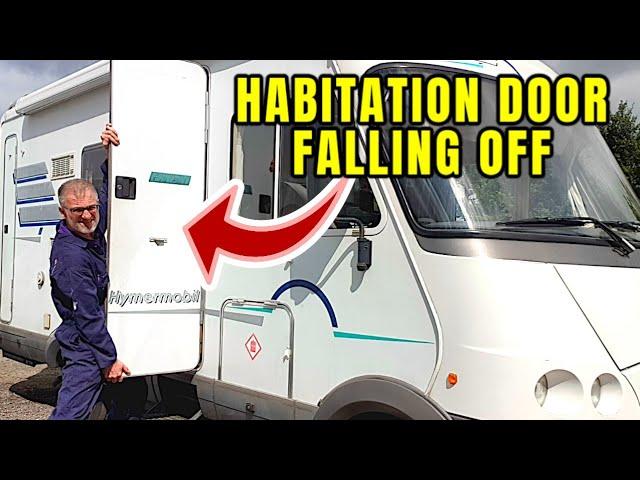 Fixing Damaged Motorhome Habitation Door Hinges using 3D Printer - 1998 Hymer